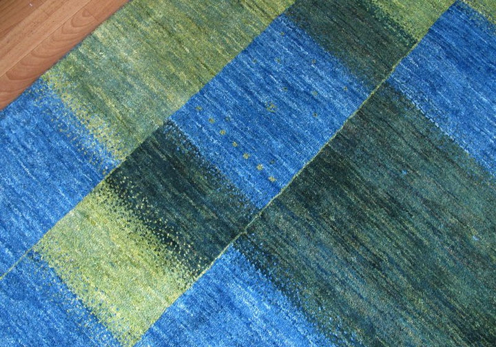 【セミオーダー受付中】  サイズ変更OK　カラー変更OK イラン　シラーズ産　ギャッベ 　（hx-19993）