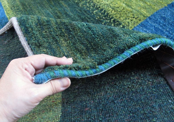 【セミオーダー受付中】  サイズ変更OK　カラー変更OK イラン　シラーズ産　ギャッベ 　（hx-19993）