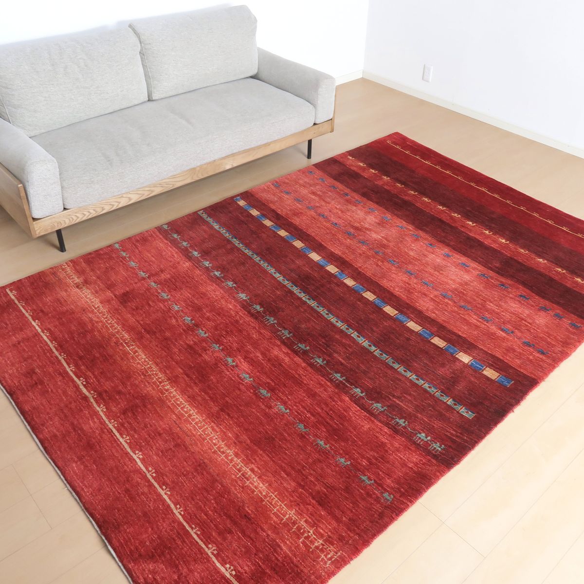 Premium Gabbeh Rug / Kashkuli 281 × 191 cm (HX-22203) – Oriental Moon
