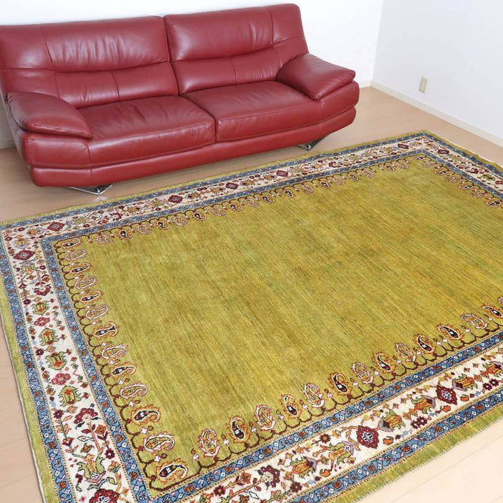 【セミオーダー受付中】  サイズ変更OK　カラー変更OK イラン　シラーズ産　ギャッベ 　（hx-29810）