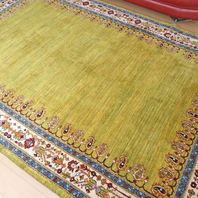 【セミオーダー受付中】  サイズ変更OK　カラー変更OK イラン　シラーズ産　ギャッベ 　（hx-29810）