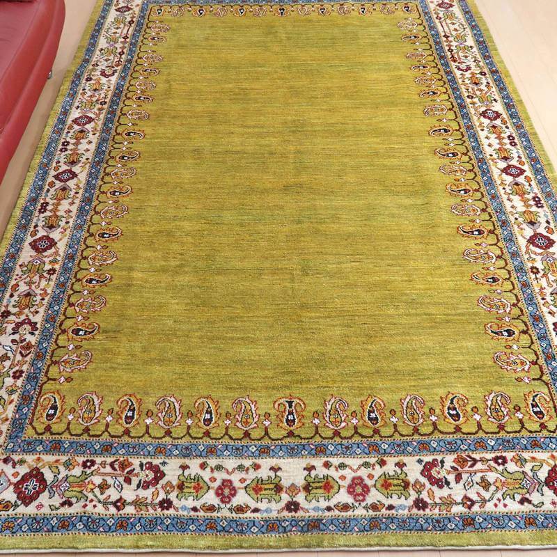 【セミオーダー受付中】  サイズ変更OK　カラー変更OK イラン　シラーズ産　ギャッベ 　（hx-29810）