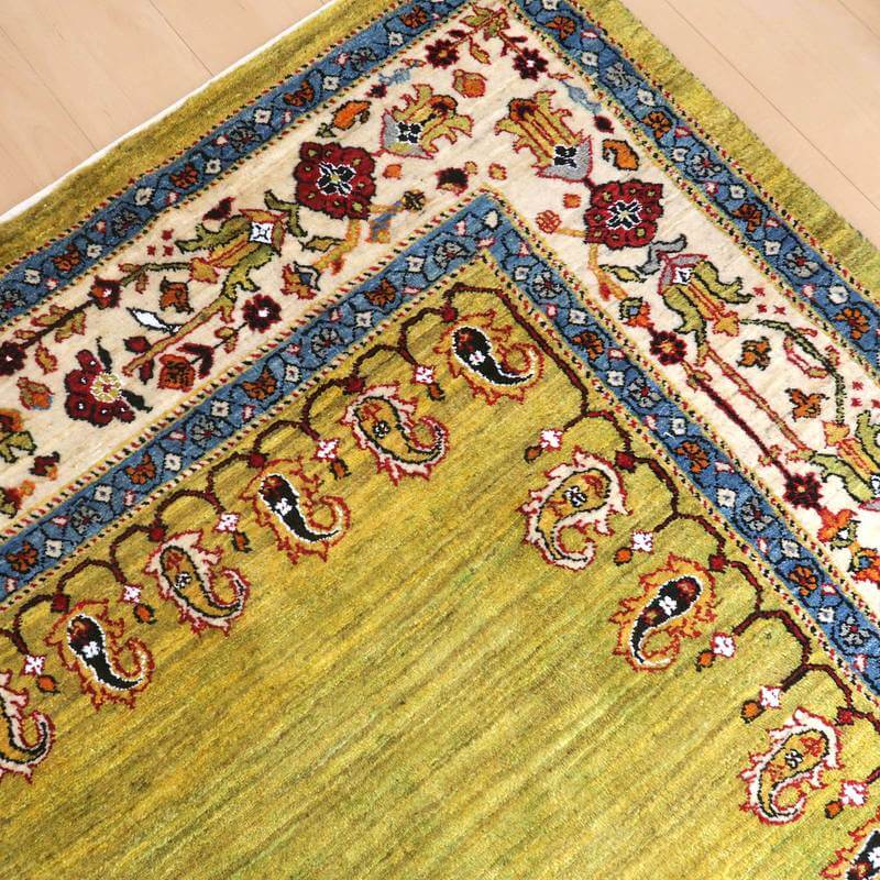 【セミオーダー受付中】  サイズ変更OK　カラー変更OK イラン　シラーズ産　ギャッベ 　（hx-29810）