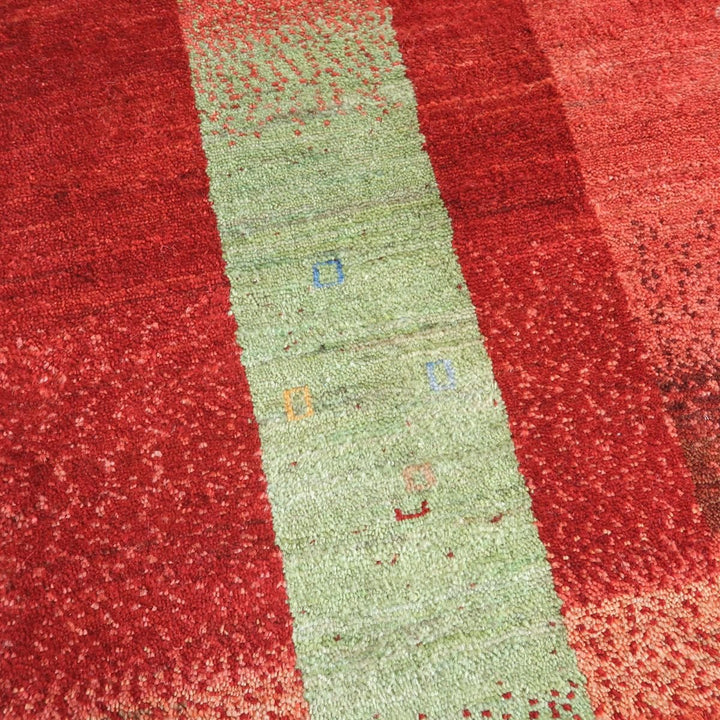 【セミオーダー受付中】  サイズ変更OK　カラー変更OK イラン　シラーズ産　ギャッベ 　（hx-31999）