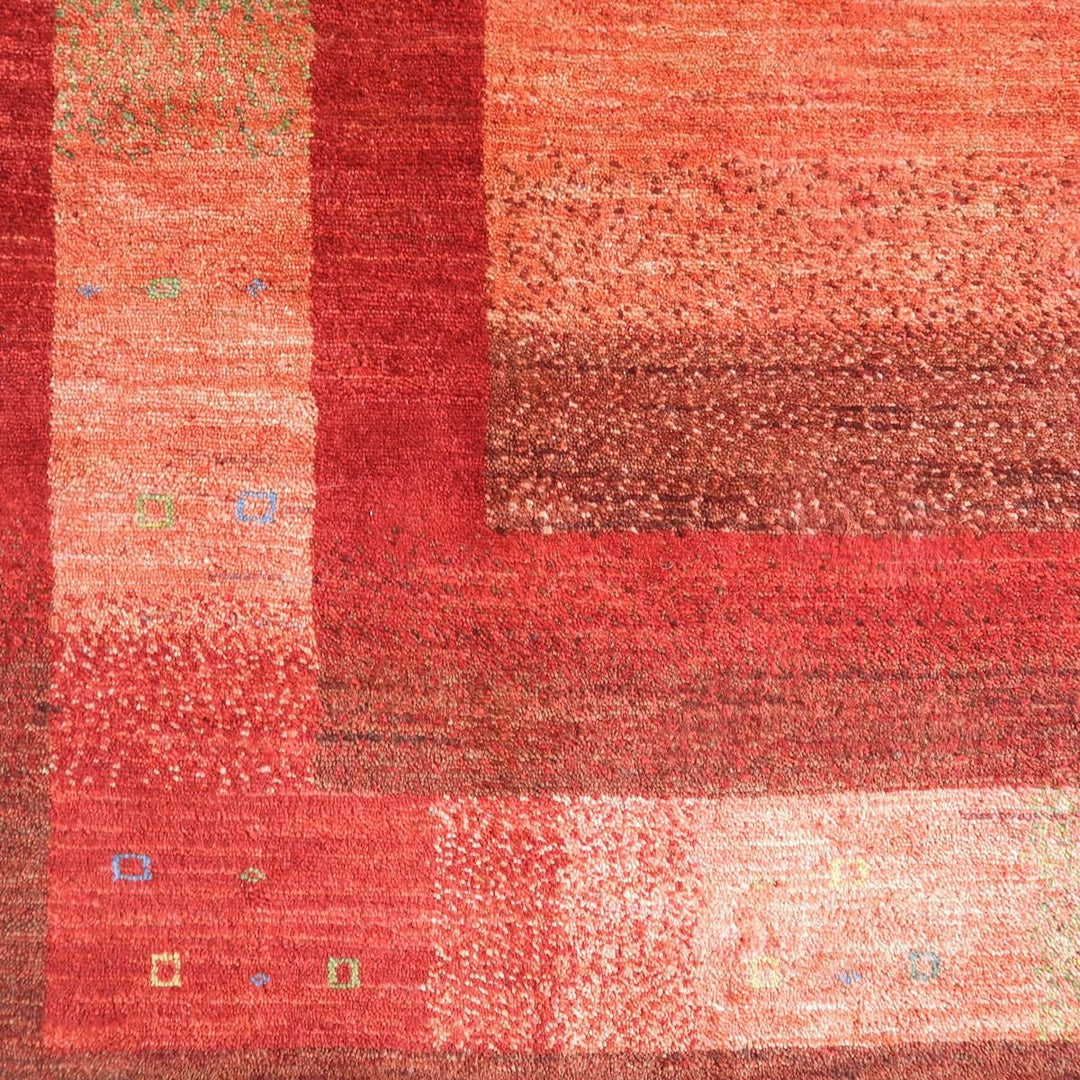 【セミオーダー受付中】  サイズ変更OK　カラー変更OK イラン　シラーズ産　ギャッベ 　（hx-31999）