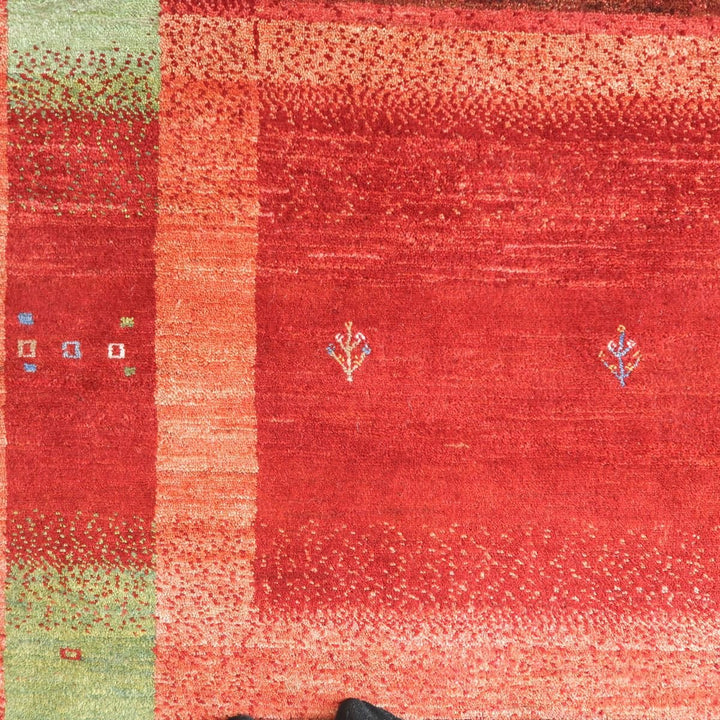 【セミオーダー受付中】  サイズ変更OK　カラー変更OK イラン　シラーズ産　ギャッベ 　（hx-31999）