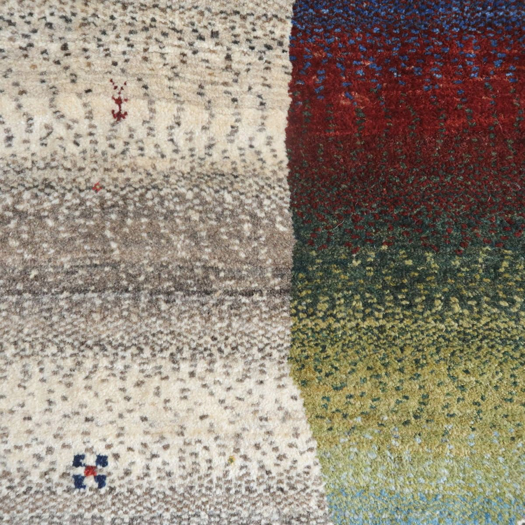 【オーダーメイド受付中】イラン　シラーズ産　ギャッベ 　（hx-6928）