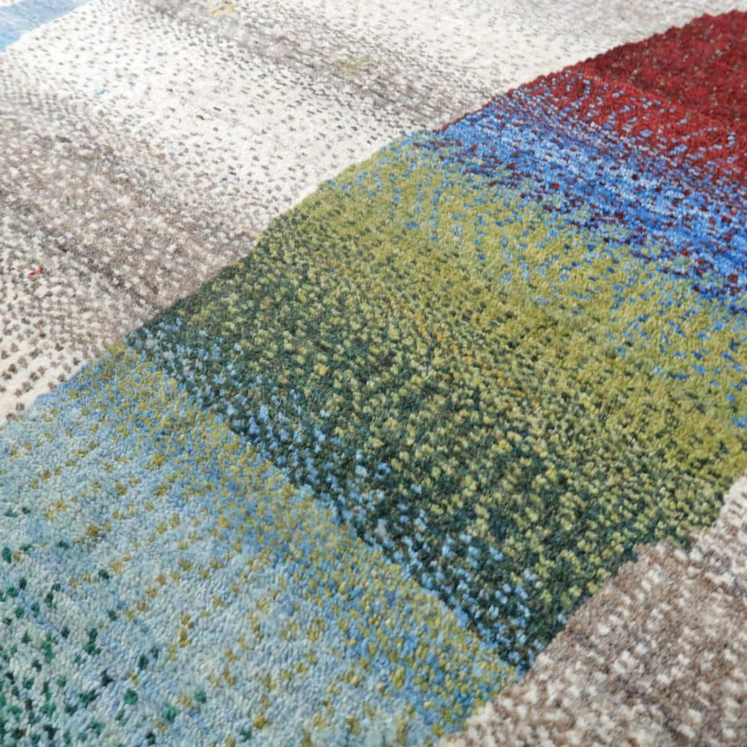 【オーダーメイド受付中】イラン　シラーズ産　ギャッベ 　（hx-6928）