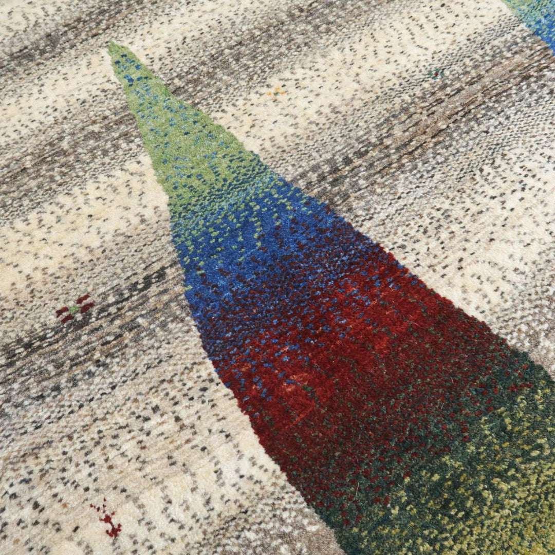 【オーダーメイド受付中】イラン　シラーズ産　ギャッベ 　（hx-6928）