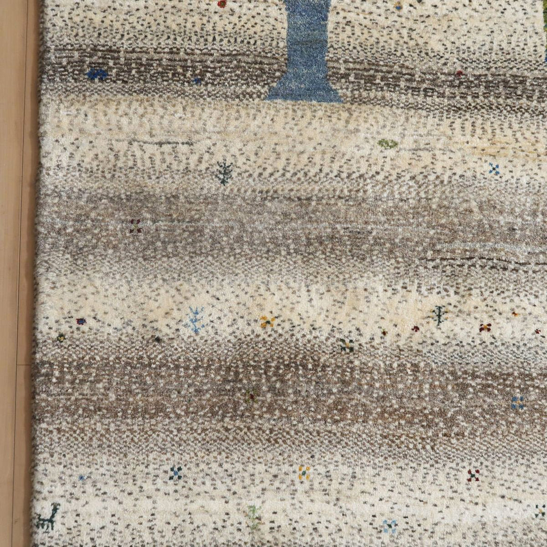 【オーダーメイド受付中】イラン　シラーズ産　ギャッベ 　（hx-6928）