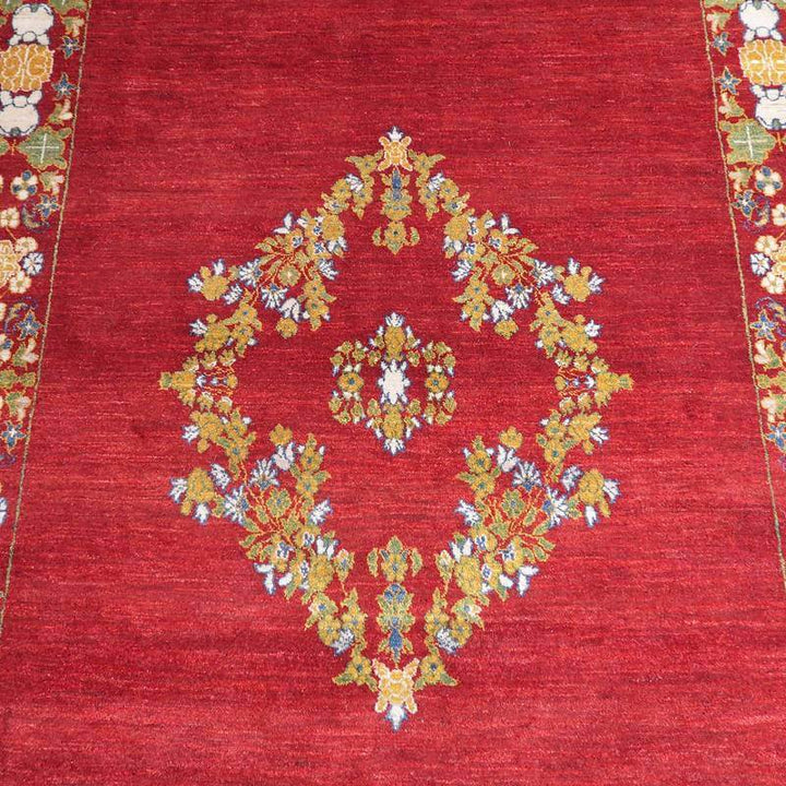 【セミオーダー受付中】  サイズ変更OK　カラー変更OK イラン　シラーズ産　ギャッベ 　（hx-69396）