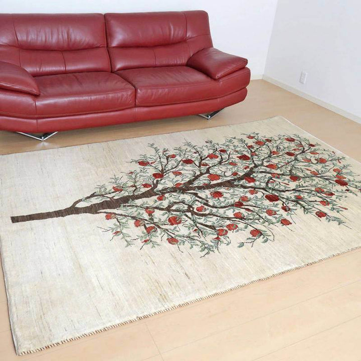 【セミオーダー受付中】  サイズ変更OK　カラー変更OK イラン　シラーズ産　ギャッベ 　（hx-69803）