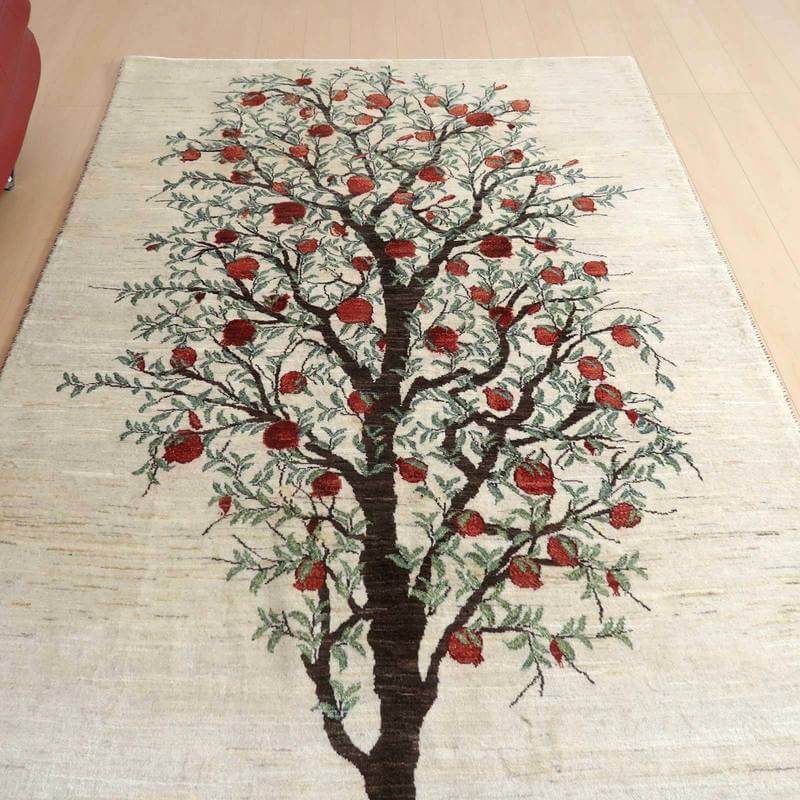 【セミオーダー受付中】  サイズ変更OK　カラー変更OK イラン　シラーズ産　ギャッベ 　（hx-69803）