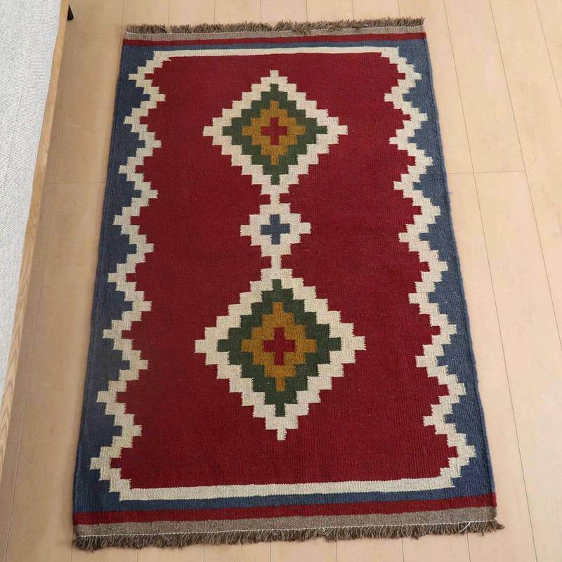 キリムラグ(約101cm×約181cm) アクセントキリムラグ通販｜ペット・家具下｜ – ギャッベ＆ペルシャ