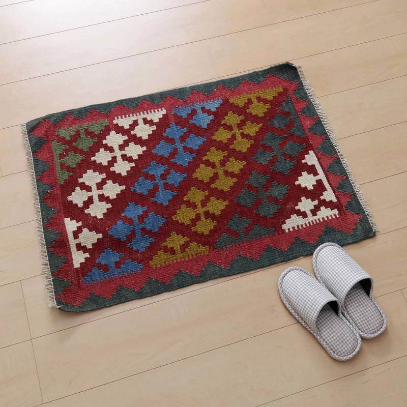 玄関キリムラグ通販｜手織りフラットマット｜ – ギャッベ＆ペルシャ