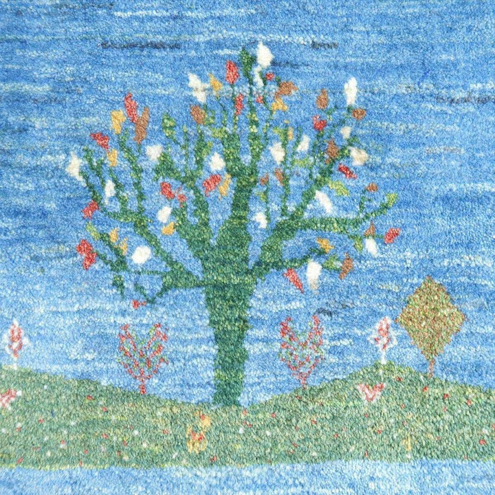 プレミアムギャッベ／ルリバフ 241×162cm（HL-17334)