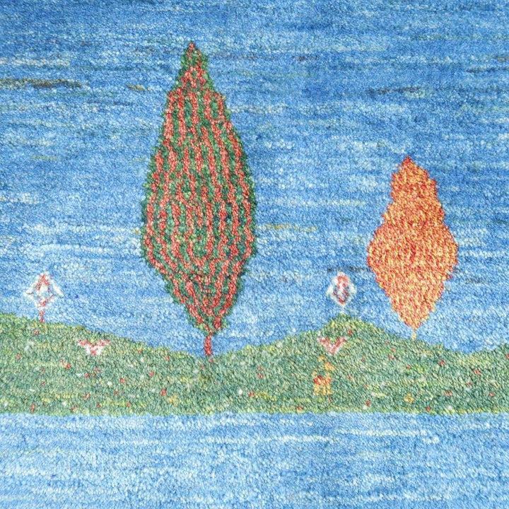 プレミアムギャッベ／ルリバフ 241×162cm（HL-17334)