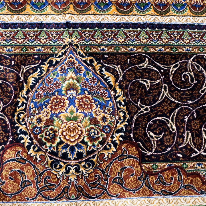 LUMINA モダールアートコレクション｜ペルシャデザイン ブルー｜254×197cm（S-13278）