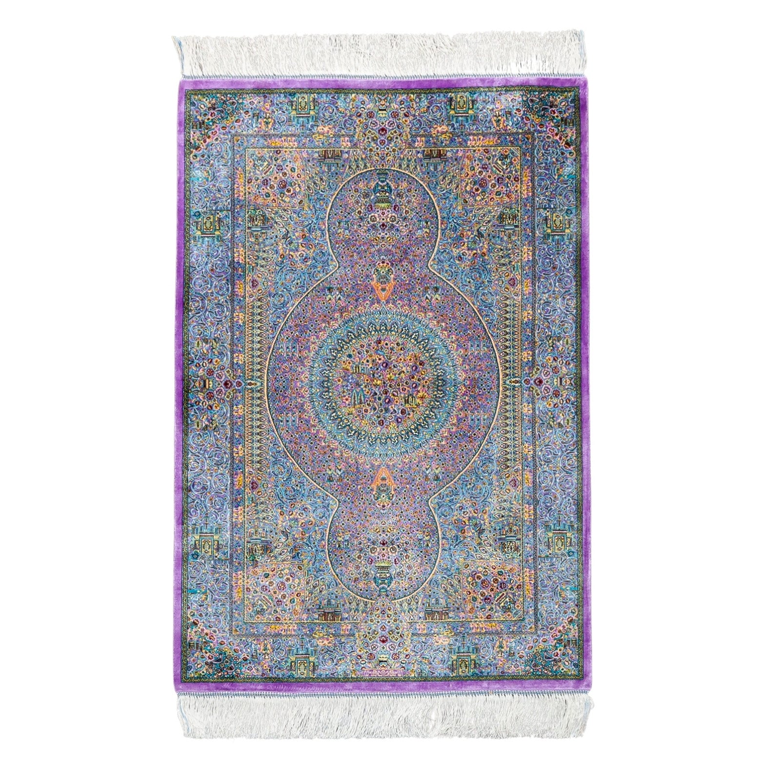 新品未使用　ギャッベ　ペルシャ絨毯　182 × 120cm　可愛い柄 20万〜50万円の手織りラグ – ギャッベ＆ペルシャ絨毯オリエンタルムーン