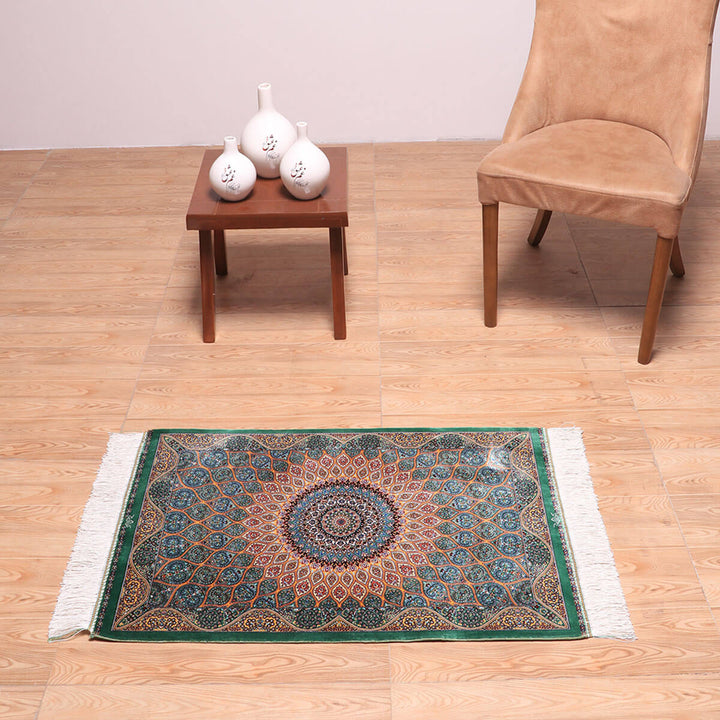 ラティーフカーペット（モダール）LATIF　90×60cm（S-70164）