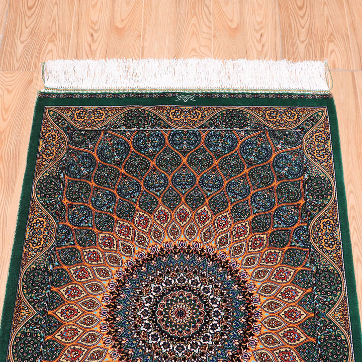 ラティーフカーペット（モダール）LATIF　90×60cm（S-70164）
