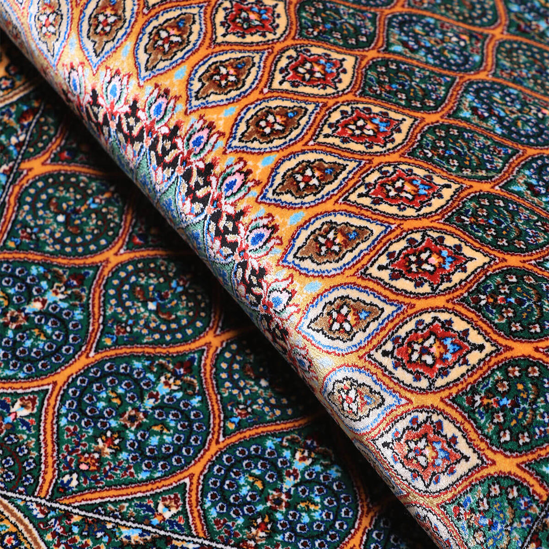 ラティーフカーペット（モダール）LATIF　90×60cm（S-70164）