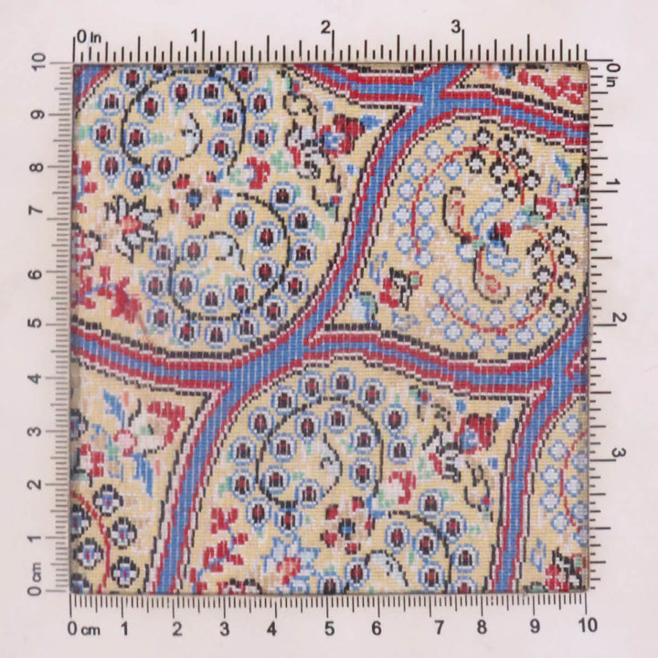 ラティーフカーペット（モダール）LATIF　90×60cm（S-70165）