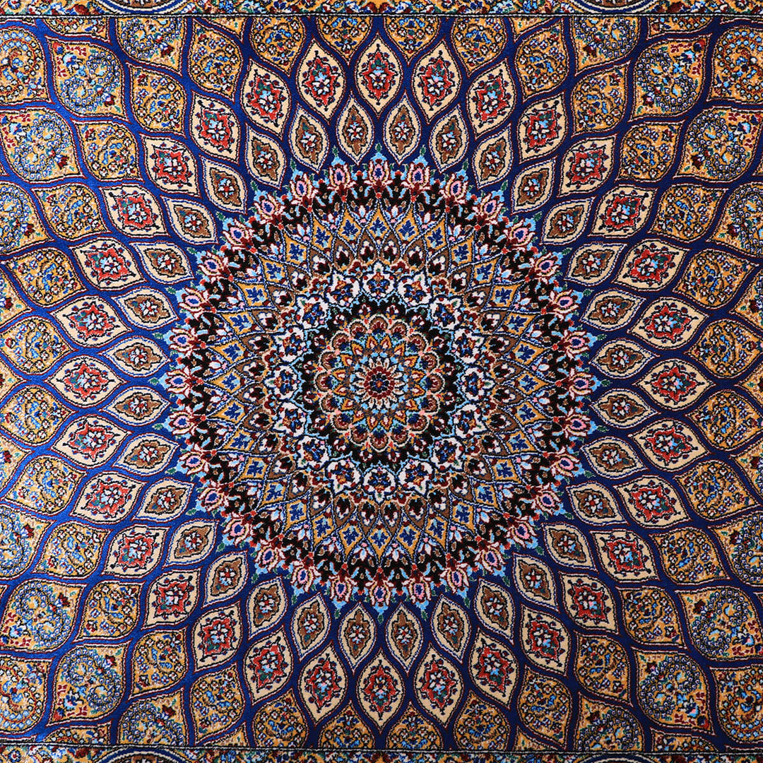 ラティーフカーペット（モダール）LATIF　90×60cm（S-70165）