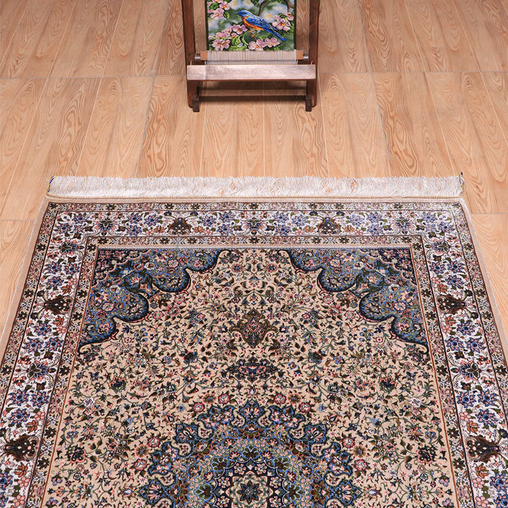 ラティーフカーペット（モダール）LATIF　150×100cm（S-70167）
