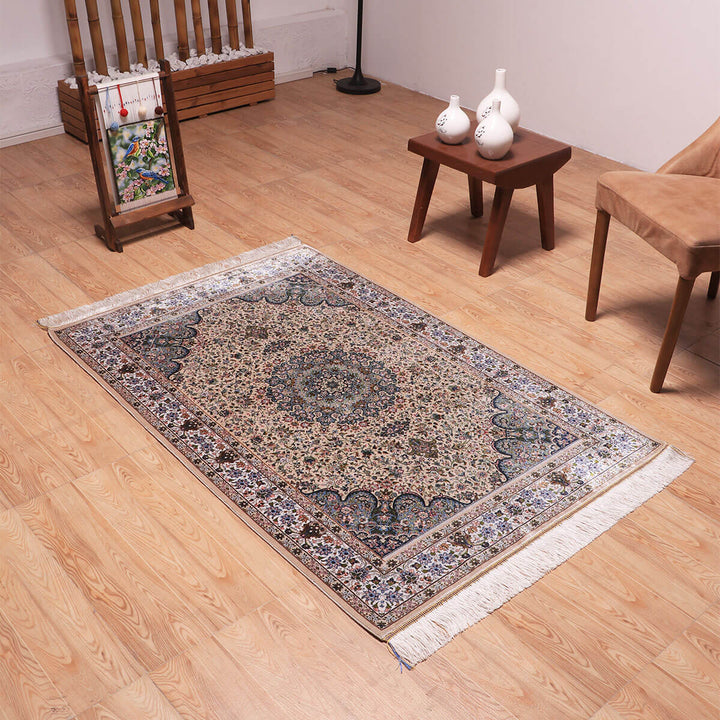 ラティーフカーペット（モダール）LATIF　150×100cm（S-70167）