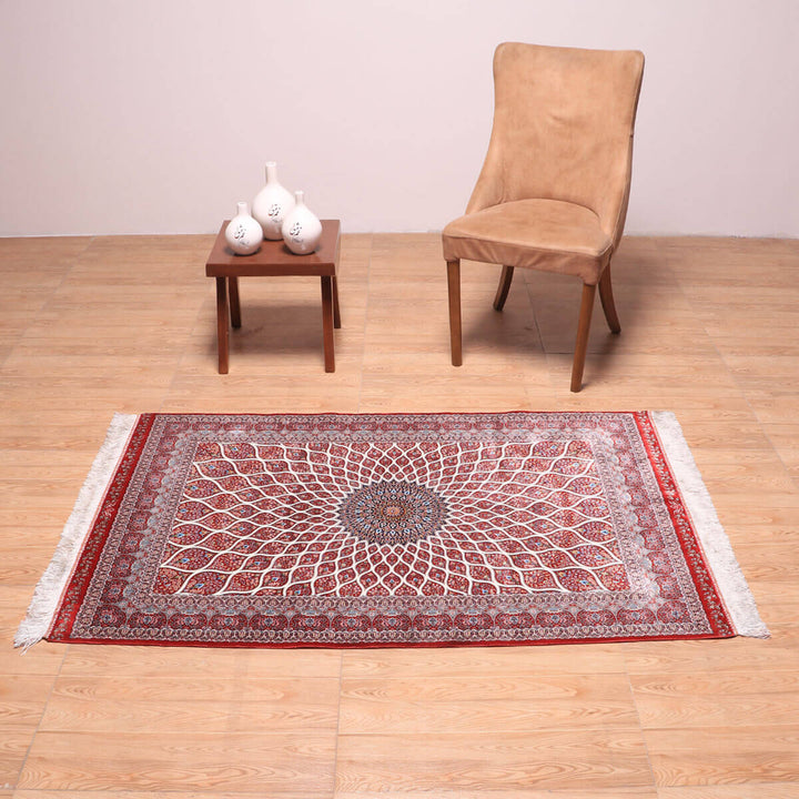 ラティーフカーペット（モダール）LATIF　150×100cm（S-70168）