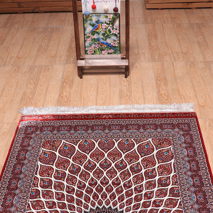 ラティーフカーペット（モダール）LATIF　150×100cm（S-70168）