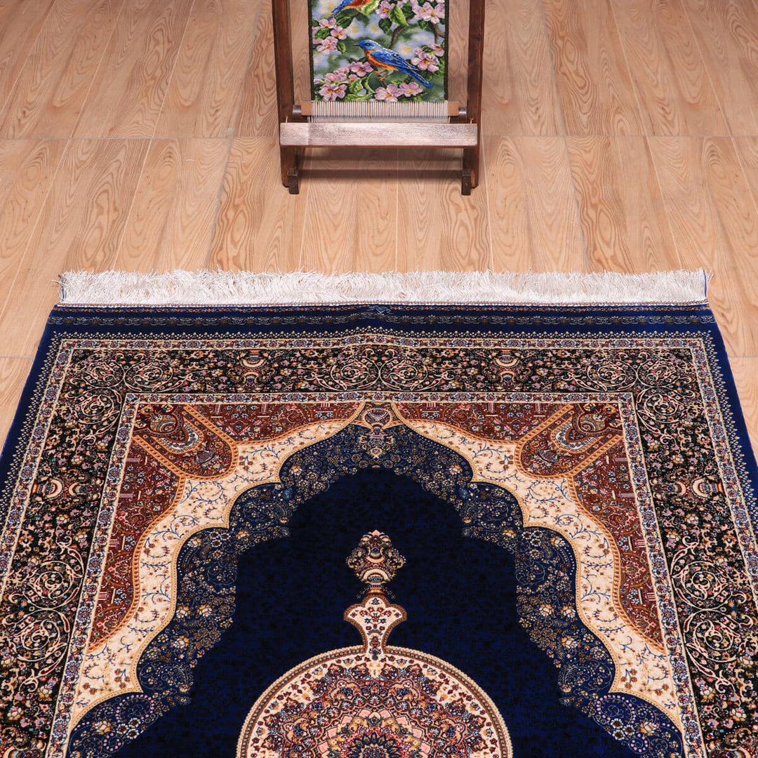 ラティーフカーペット（モダール）LATIF　150×100cm（S-70169）