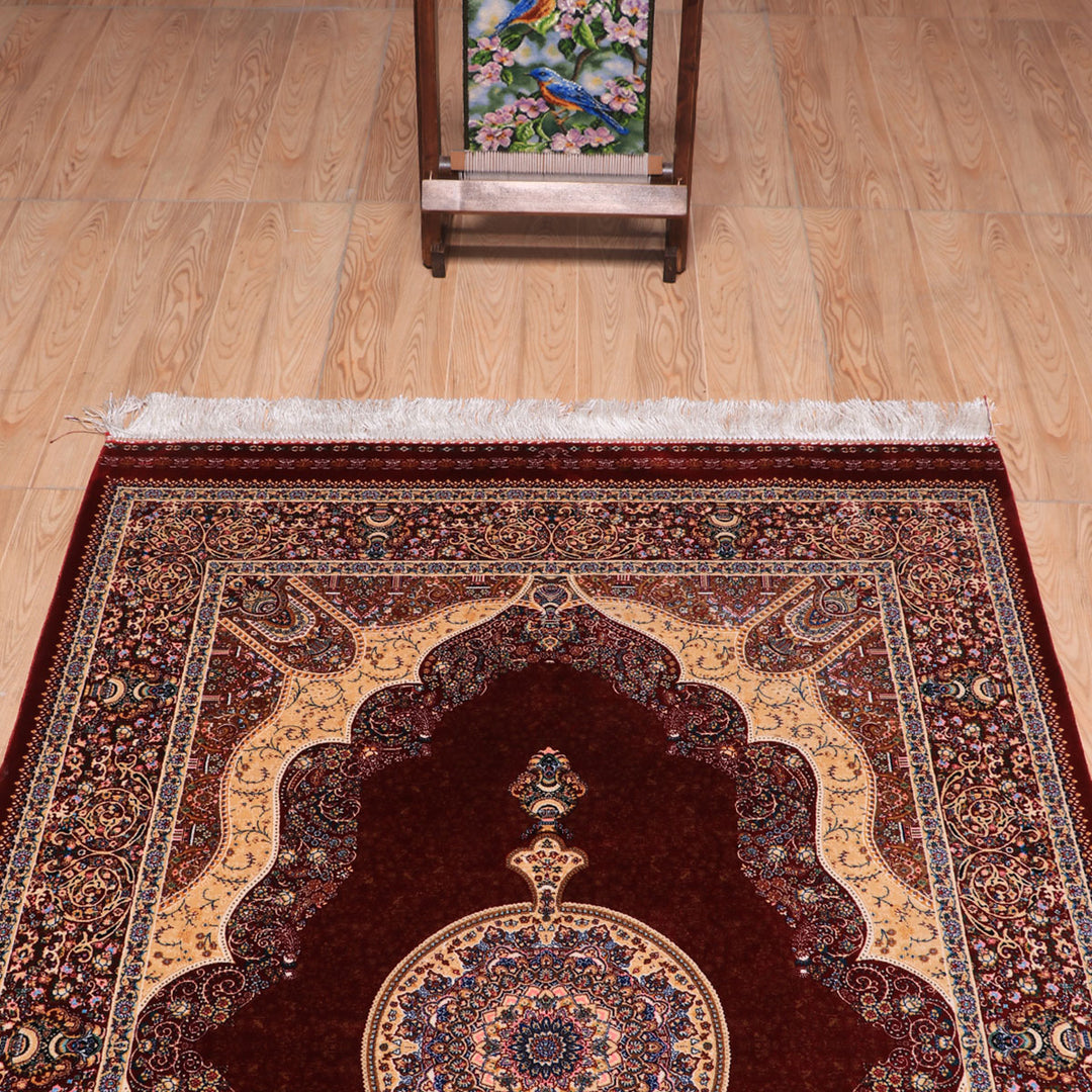 ラティーフカーペット（モダール）LATIF　150×100cm（S-70170）