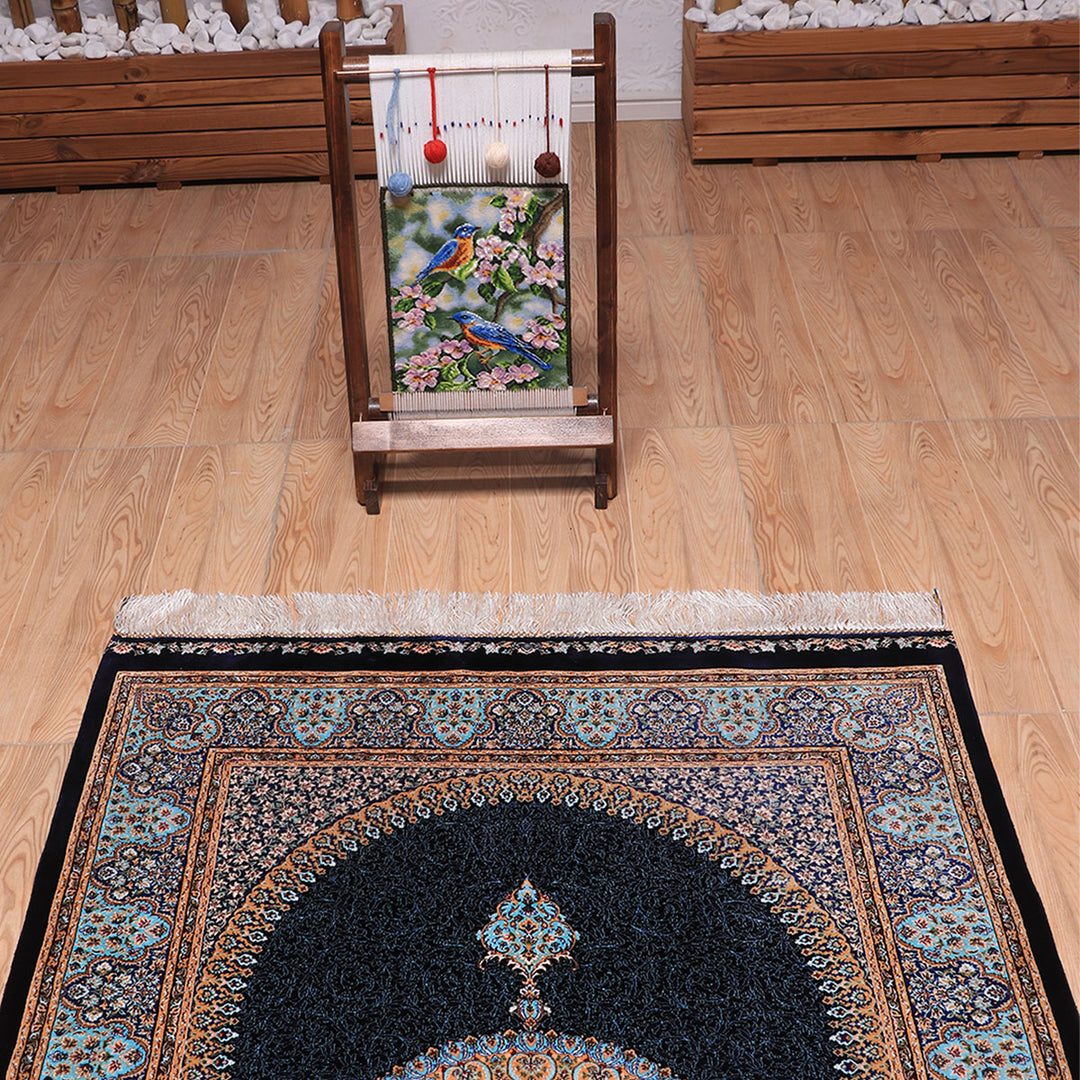 ラティーフカーペット（モダール）LATIF　150×100cm（S-70171）