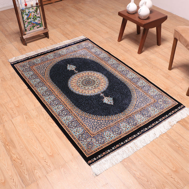 ラティーフカーペット（モダール）LATIF　150×100cm（S-70171）