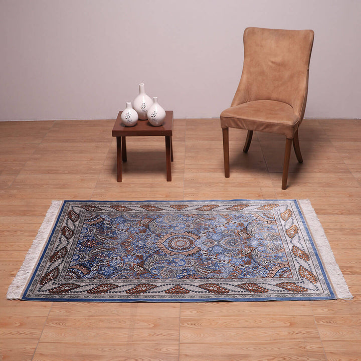 ラティーフカーペット（モダール）LATIF　150×100cm（S-70172）