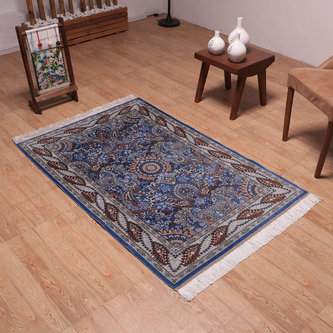 ラティーフカーペット（モダール）LATIF　150×100cm（S-70172）