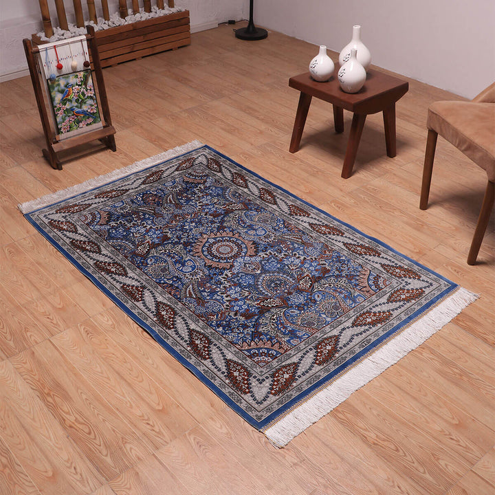 ラティーフカーペット（モダール）LATIF　150×100cm（S-70172）