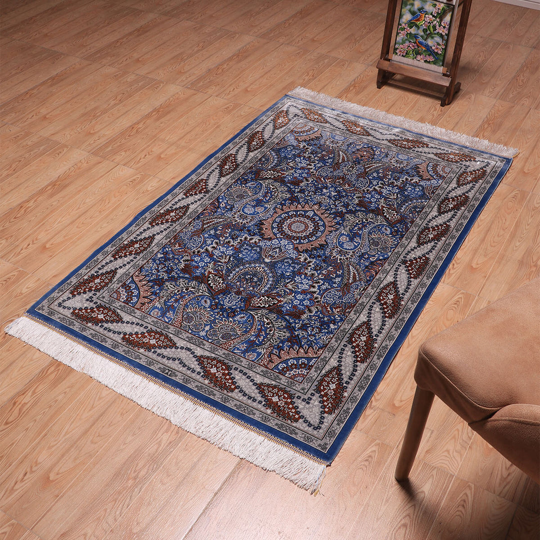 ラティーフカーペット（モダール）LATIF　150×100cm（S-70172）