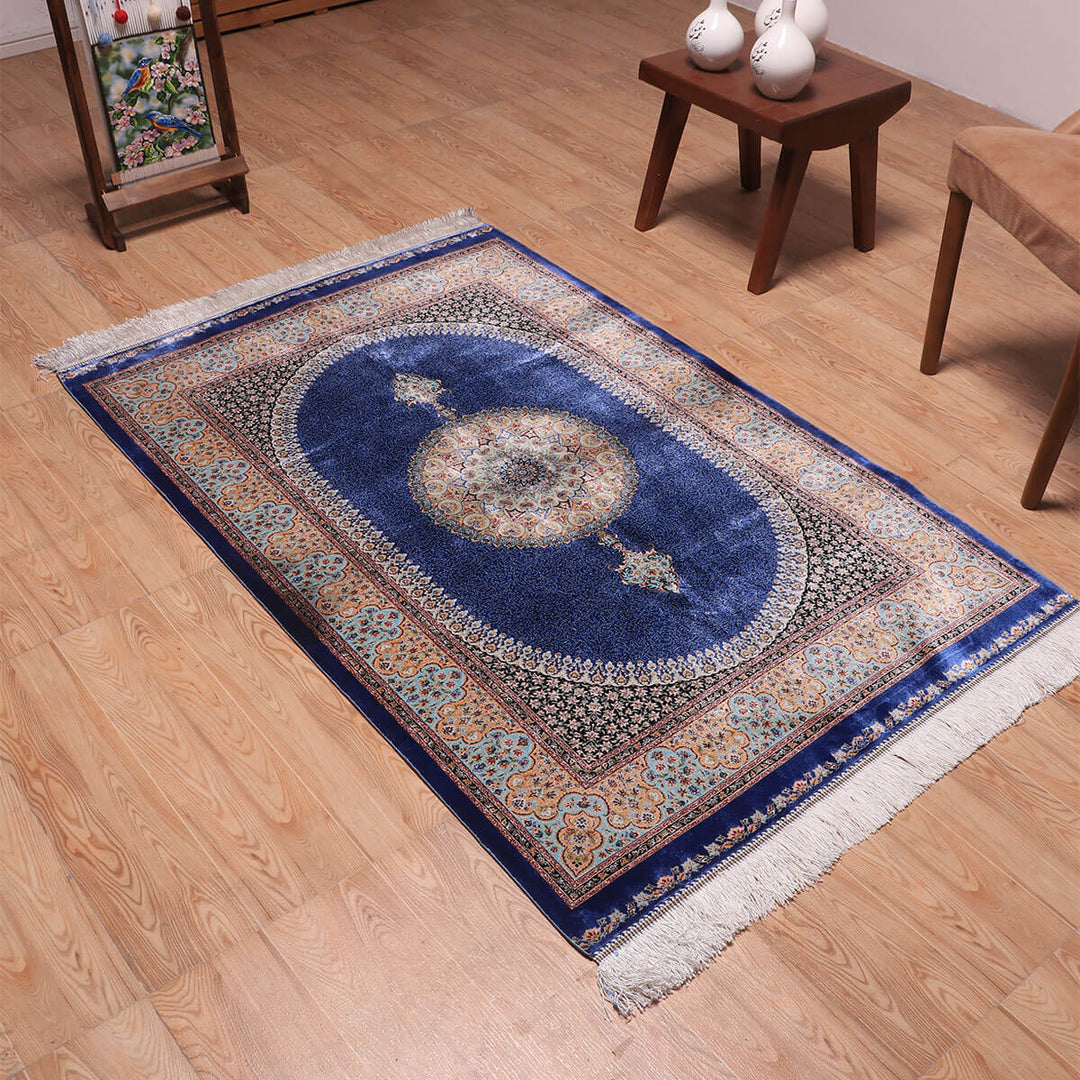 ラティーフカーペット（モダール）LATIF　150×100cm（S-70173）