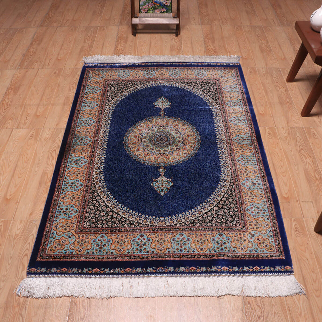 ラティーフカーペット（モダール）LATIF　150×100cm（S-70173）