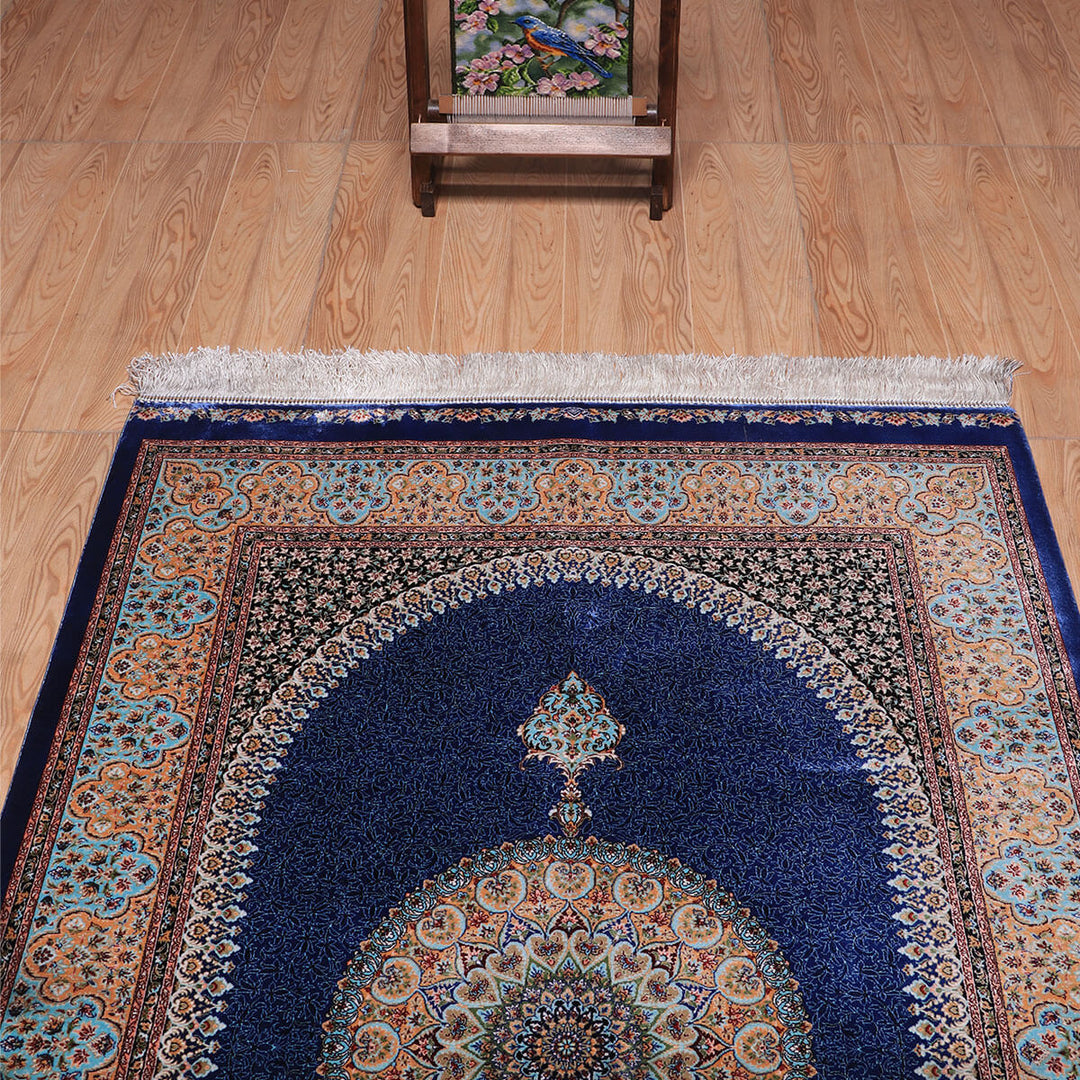 ラティーフカーペット（モダール）LATIF　150×100cm（S-70173）