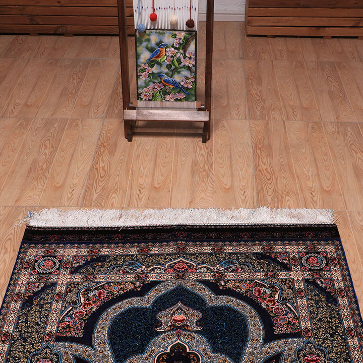 ラティーフカーペット（モダール）LATIF　150×100cm（S-70174）