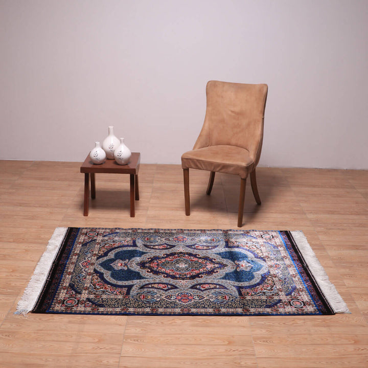 ラティーフカーペット（モダール）LATIF　150×100cm（S-70174）