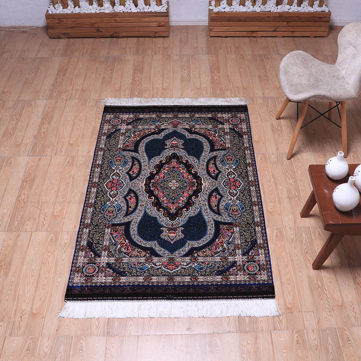 ラティーフカーペット（モダール）LATIF　150×100cm（S-70174）