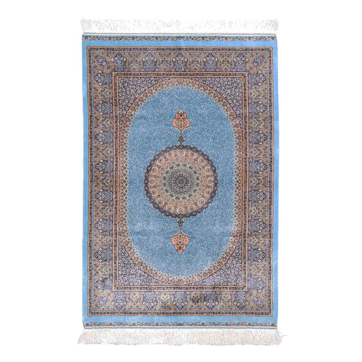 ラティーフカーペット（モダール）LATIF　150×100cm（S-70176）