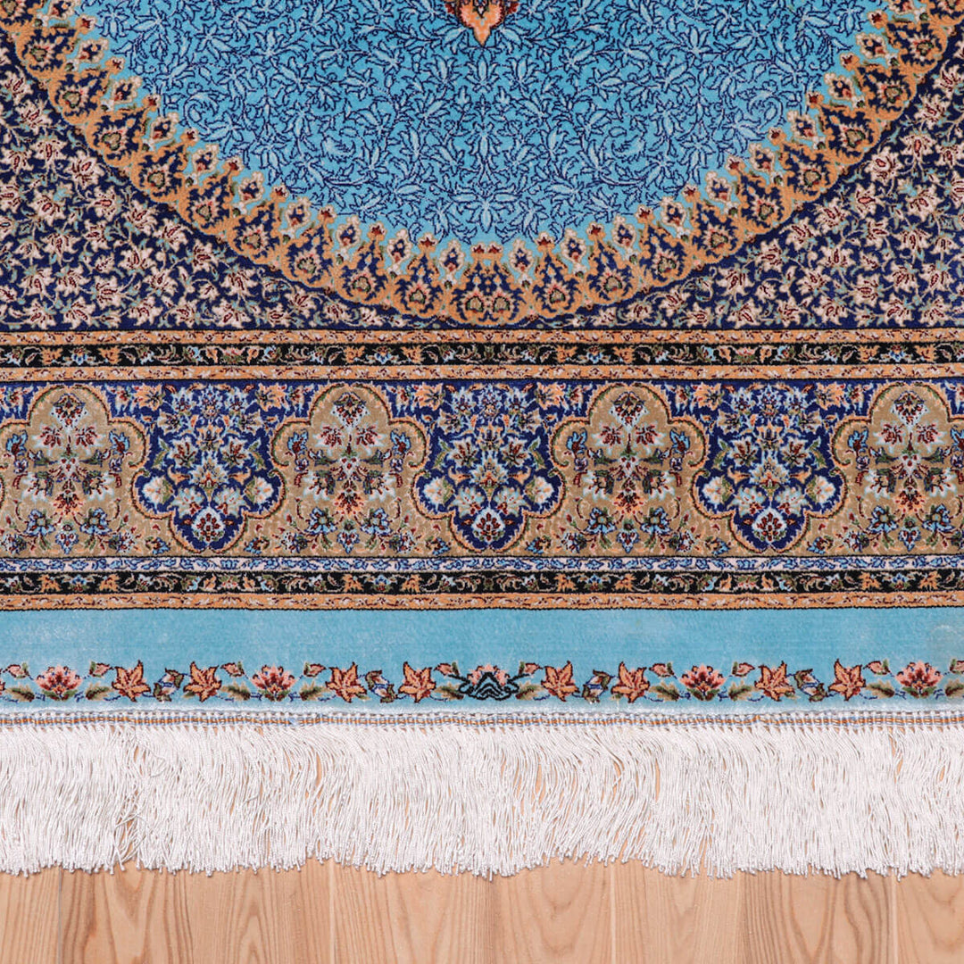 ラティーフカーペット（モダール）LATIF　150×100cm（S-70176）