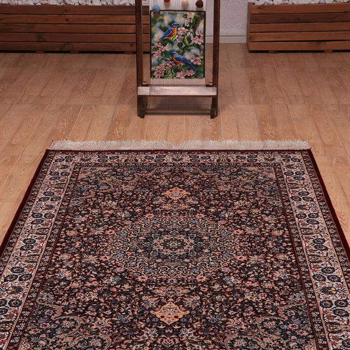 ラティーフカーペット（モダール）LATIF　150×100cm（S-70177）