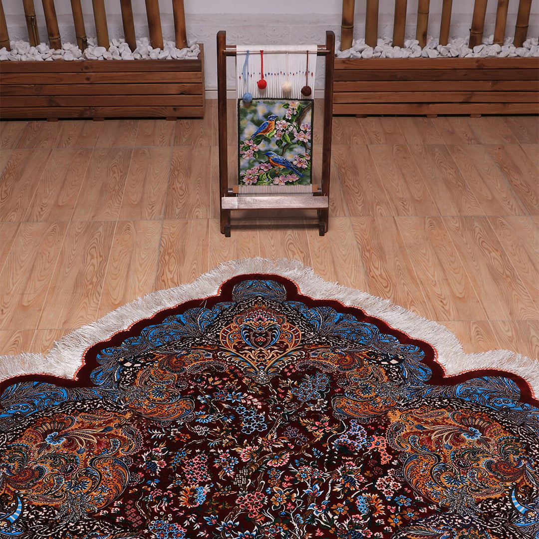 ラティーフカーペット（モダール）LATIF　220×150cm（S-70178）